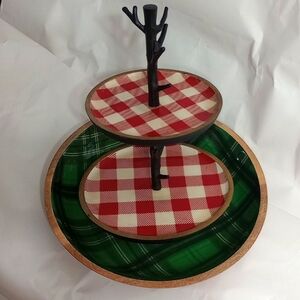 Christmas serving dishes